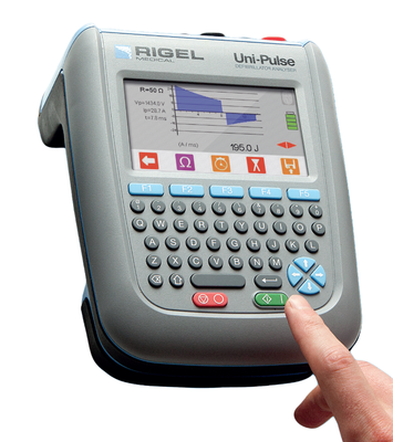 Defibrillator percutaneous pacemaker analyzer Uni-Pulse 400